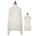 <img class='new_mark_img1' src='https://img.shop-pro.jp/img/new/icons1.gif' style='border:none;display:inline;margin:0px;padding:0px;width:auto;' />BASE CALM<br>١<br>Vest Combo Rib Turtleneck(W) 04