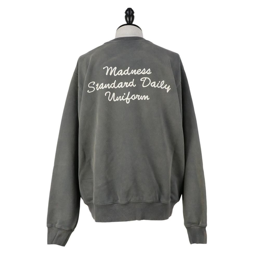 MADNESS マッドネス MADNESS VERSATILE FADED CREW SWEATER 12