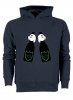 Trendy & Rare (トレンディ＆レア)  Hooded Sweatshirt  Bottles Luminous Edition  navy