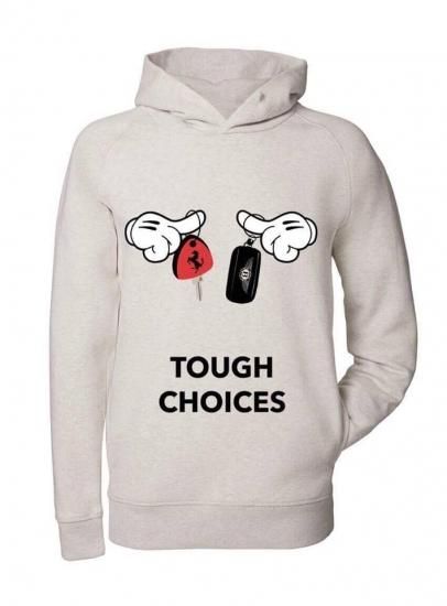 Trendy & Rare (トレンディ＆レア) Hooded Sweatshirt Tough choices CREAM -  セレクトショップBEAST（ビースト）