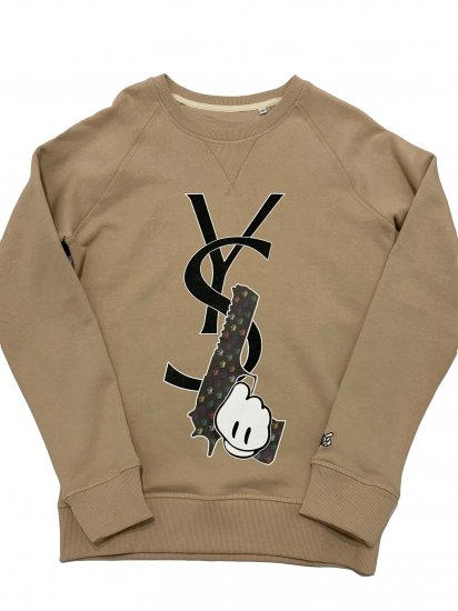 Trendy & Rare (トレンディ＆レア) Japan限定 Sweatshirt YSGUN BEIGE