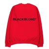 BLACKBLOND ブラックブロンド BBD Classic Smile Logo Crewneck Sweatshirt (RED)
