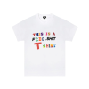 <img class='new_mark_img1' src='https://img.shop-pro.jp/img/new/icons47.gif' style='border:none;display:inline;margin:0px;padding:0px;width:auto;' />Anti Mimic  Smiley and Heart  T-shirt  White