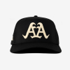 OMA DESIGN STUDIOS 2DOUBLE A CURVED BRIM HAT (BLK/CRM)