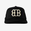 OMA DESIGN STUDIOS BOSTON CURVED BRIM HAT (BLK/CRM)