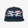 OMA DESIGN STUDIOS NY NY CHERRY BLOSSOM HAT (BLUE)