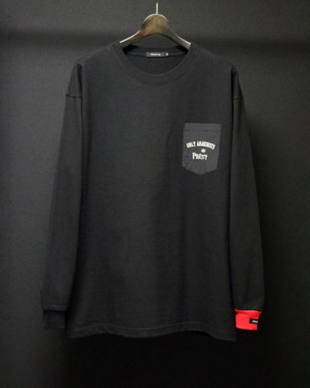 スーパーヘヴィ天竺ポケット付TシャツC・P/O L/S（ONLY ANARCHISTS