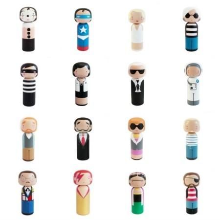 LUCIE KAAS ルーシーコース kokeshi doll こけし Lucie Kaas / Kokeshi Doll (Coco) - ルーシーコース /こけし