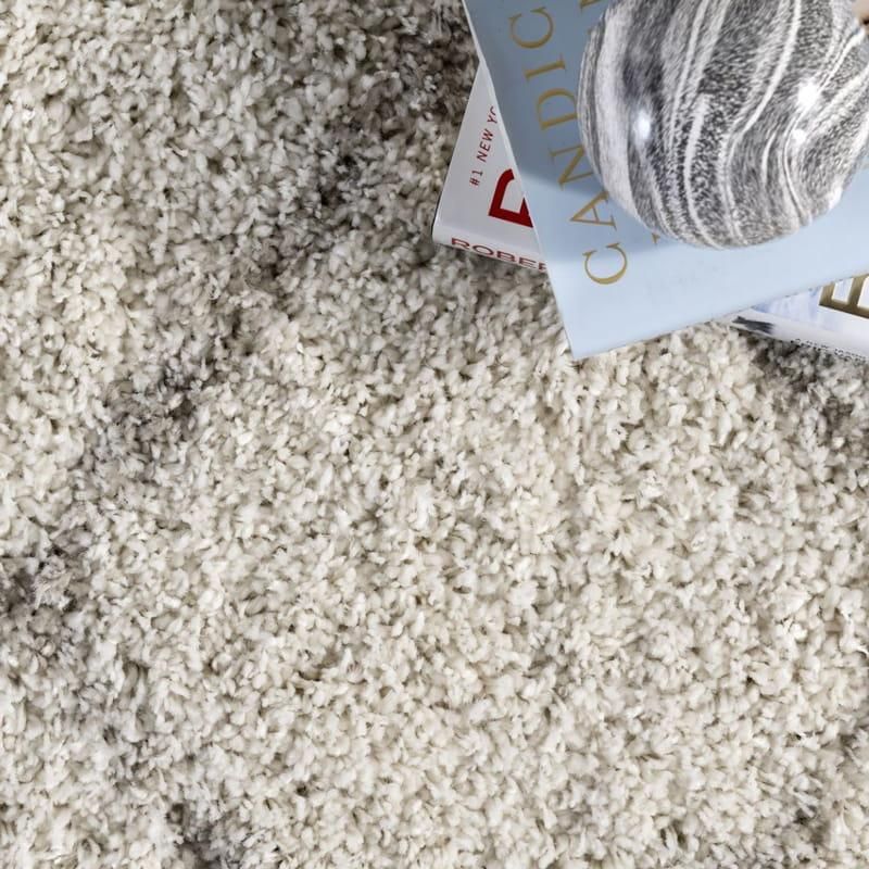 モロッカン ベニワレン風 シャギーラグ アイボリー カーペット モロッカン ベニワレン風 シャギーラグ アイボリー カーペット