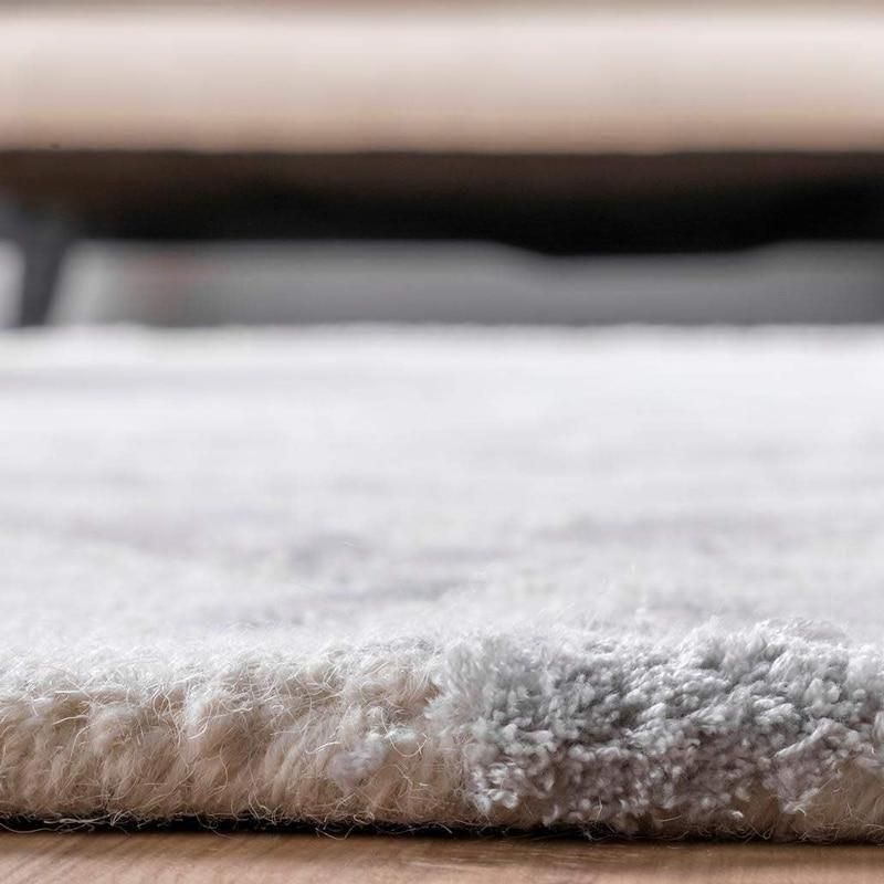 エレガントゼブラ柄ラグ|モダンデザイン - ラグ 絨毯 カーペット