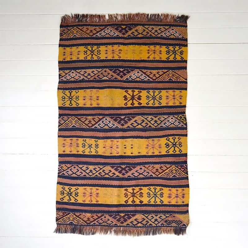 オールドキリム トルコ マラティヤ 72×112cm 1930年代 ヴィンテージ