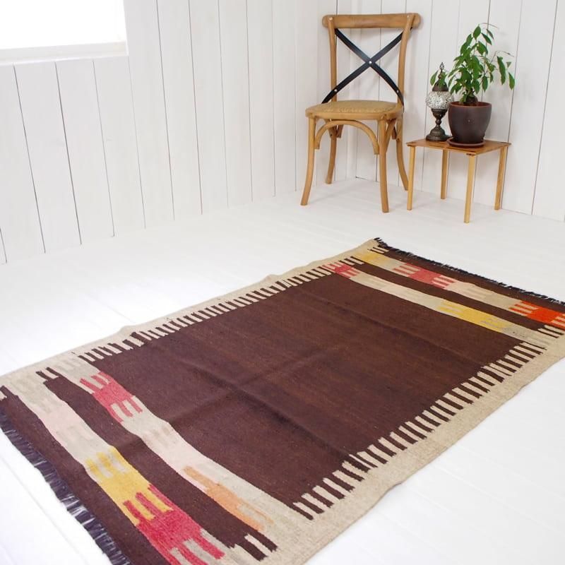 トルコ old Kilim オールドキリム ヴィンテージ ラグ-