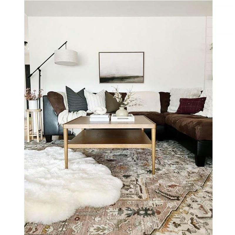 トライバルメダリオンラグ | ヴィンテージ風 - ラグ 絨毯 カーペット