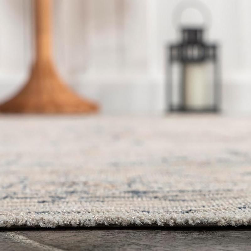 ヴィンテージ風メダリオン柄ラグ | 洗濯機対応 - ラグ 絨毯