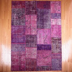 トルコ絨毯 パッチワークラグ アナトリア オールドカーペット<br>179×245cm