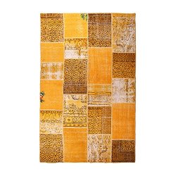 【即納商品】 トルコ絨毯 パッチワークラグ アナトリア オールドカーペット 299cm×198cm