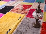 トルコ絨毯 パッチワークラグ アナトリア オールドカーペット 326cm×216cm