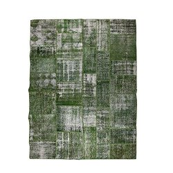 トルコ絨毯 パッチワークラグ アナトリア ヴィンテージラグ<br>199×285cm