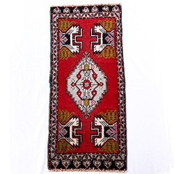 トルコ絨毯  タスピナール ラグマット<br>50×111cm