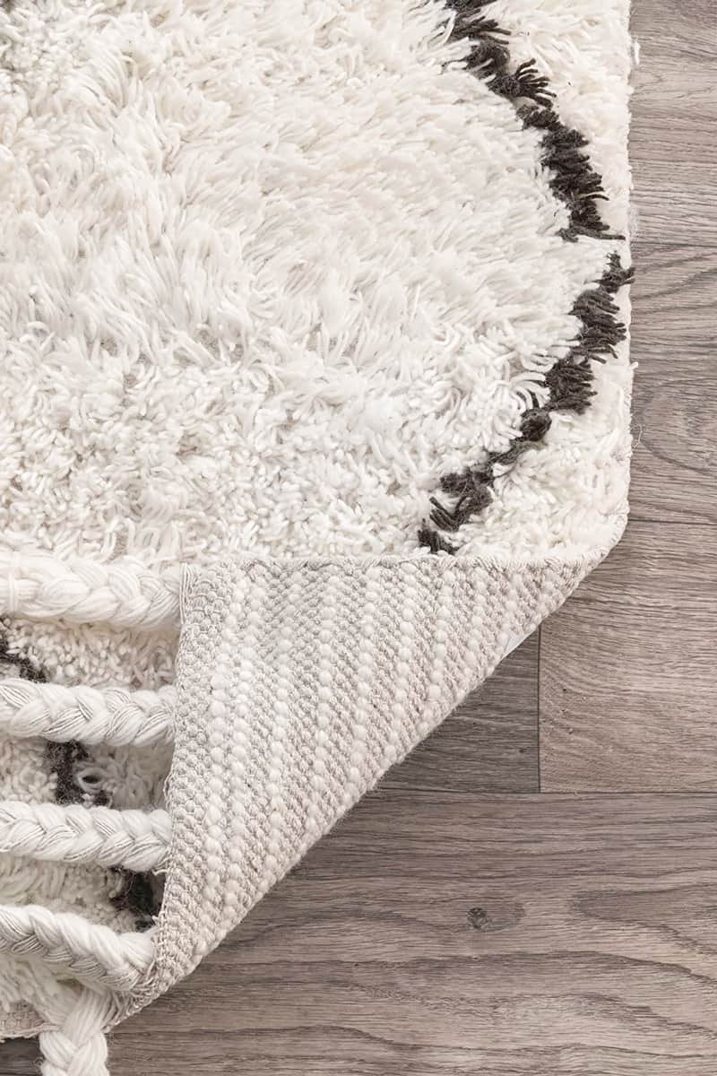 79x55cm 手織り モロッカン ラグ 絨毯 ペルシャ ベニワレン Hangaku 