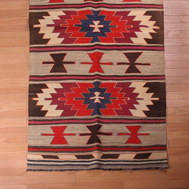 オールドキリム トルコ KILIM ビンテージラグ 北欧