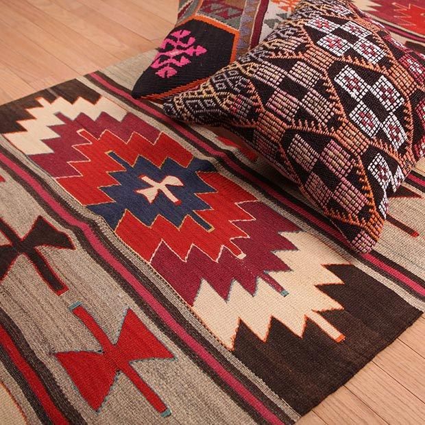 オールドキリム トルコ KILIM ビンテージラグ 北欧