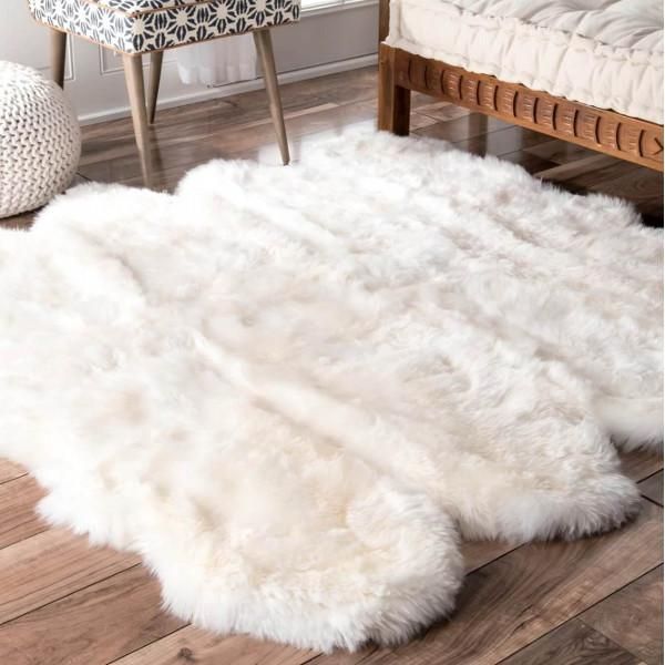 シープスキン ムートン ラグ じゅうたん 絨毯 ニュージーランド製品