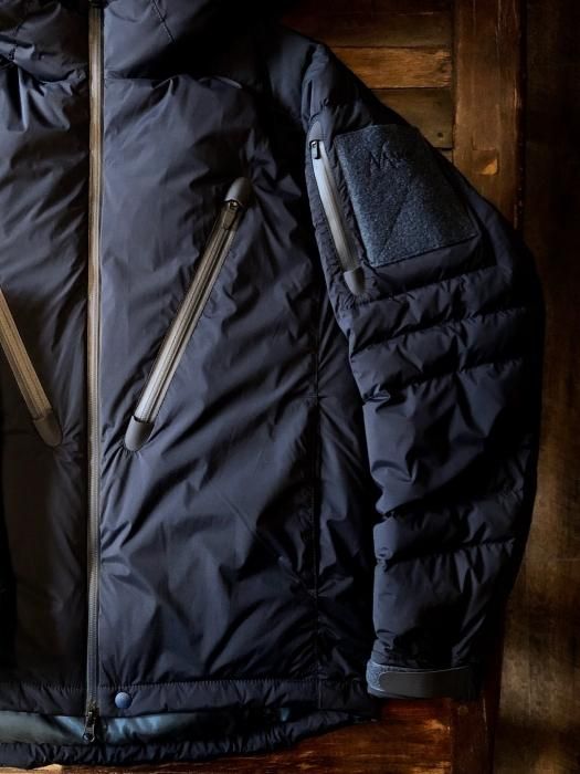 Manual Alphabet × NANGA PCU Down Jacket (navy) - 大人のアメカジセレクトショップ LAGUNA（ラグナ）