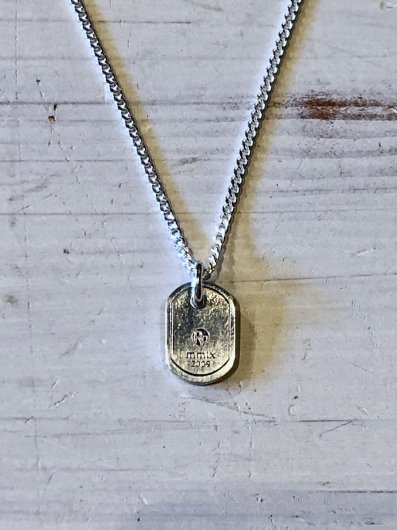 ROSETTA PRAYER - SILVER925 DOG TAG NECKLACE - 大人のアメカジ