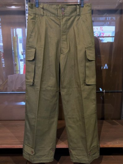 HOUSTON : French Army M-47 Pants (olive drab) - 大人のアメカジ 