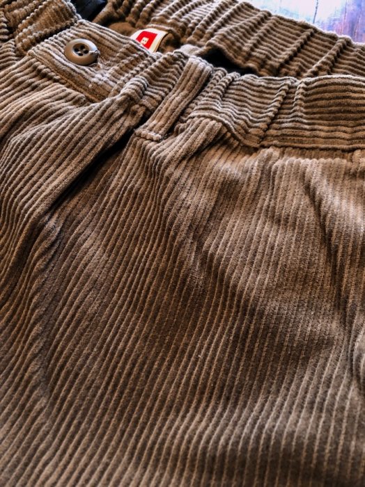 Betty Smith Men's : Corduroy Pedal Pants (brown) - 大人のアメカジ