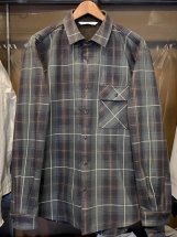 <img class='new_mark_img1' src='https://img.shop-pro.jp/img/new/icons20.gif' style='border:none;display:inline;margin:0px;padding:0px;width:auto;' />Manual Alphabet : Heavy Flannel R/C Shirts (ml grey)