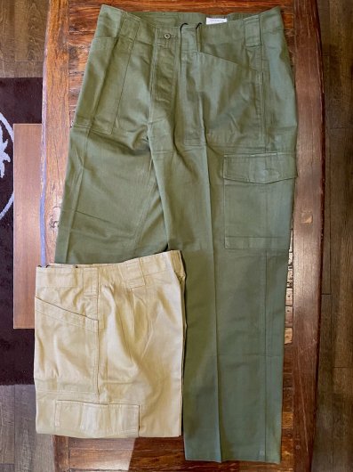 HOUSTON : Austria Army Fatigue Cargo Pants - 大人のアメカジ 