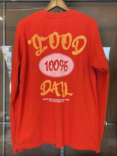TURN ME ON :【GOOD DAY】L/S Pocket-T (red) - 大人のアメカジ 
