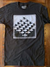 <img class='new_mark_img1' src='https://img.shop-pro.jp/img/new/icons6.gif' style='border:none;display:inline;margin:0px;padding:0px;width:auto;' />Maurits Escher :Sky & Water 1Print Tee