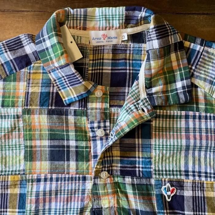 Arvor Maree : MADRAS FUHAKU POLO - 大人のアメカジセレクト