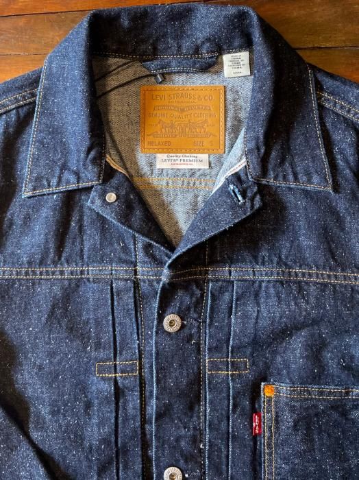 Levi's : Type1 Trucker Jacket (rollup selvedge) - 大人のアメカジ