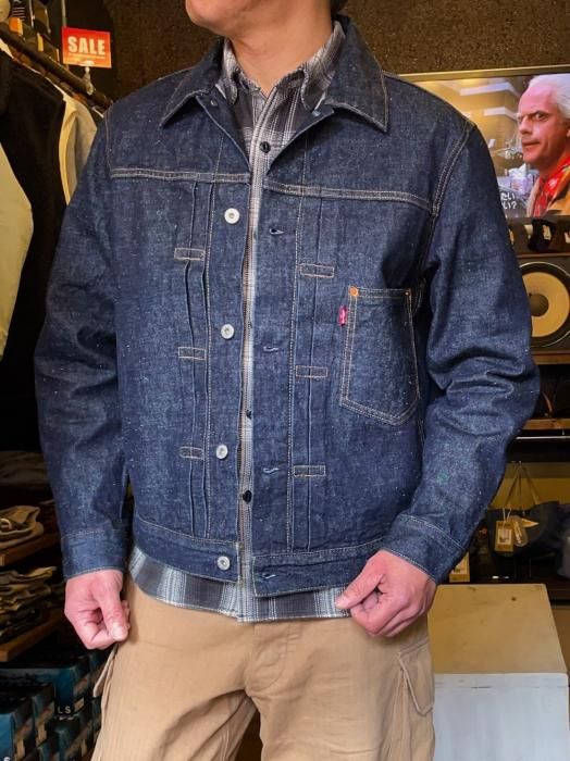 Levi's : Type1 Trucker Jacket (rollup selvedge) - 大人の