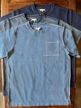 <img class='new_mark_img1' src='https://img.shop-pro.jp/img/new/icons6.gif' style='border:none;display:inline;margin:0px;padding:0px;width:auto;' />Hub & Spoke : Indigo Pocket Tee