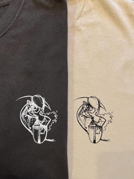 RICK GRIFFIN : Pigment Print Tee - 大人のアメカジセレクト