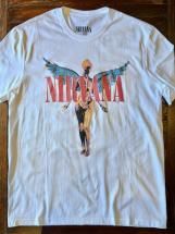 ROCK OFF :NirvanaAngelic Tee (white)