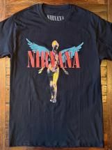 ROCK OFF :NirvanaAngelic Tee (black)