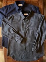 Manual Alphabet : Wool Loose Fit R/C Shirts