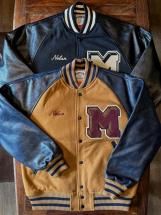 <img class='new_mark_img1' src='https://img.shop-pro.jp/img/new/icons6.gif' style='border:none;display:inline;margin:0px;padding:0px;width:auto;' />HOUSTON : MELTON AWARD JACKET (valley)