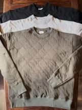 <img class='new_mark_img1' src='https://img.shop-pro.jp/img/new/icons6.gif' style='border:none;display:inline;margin:0px;padding:0px;width:auto;' />A.U.G. : Military Quilted Crew-neck Pullover