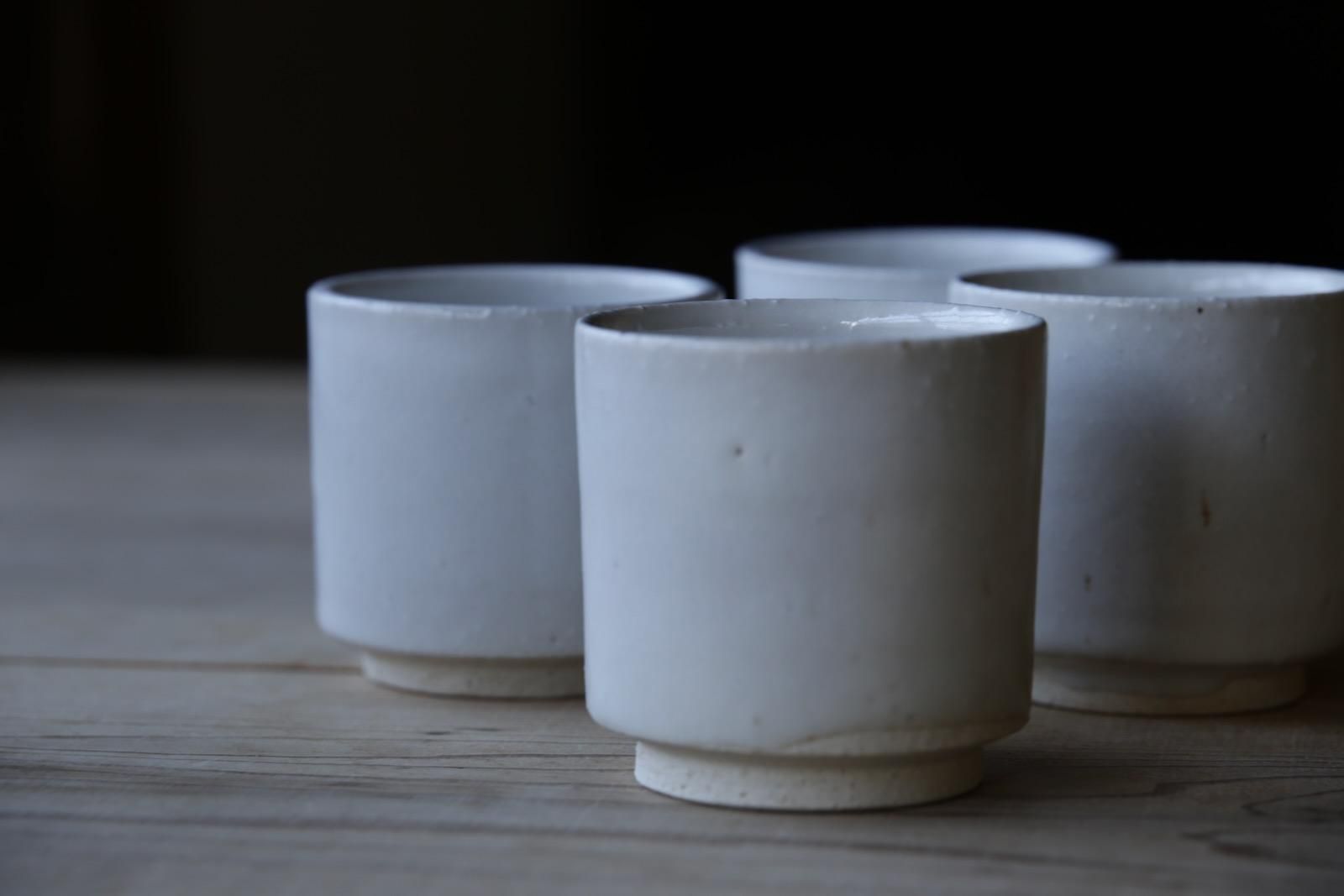 東屋 切立湯呑/小/志野 - manufact jam 楓 OnlineStore うつわと