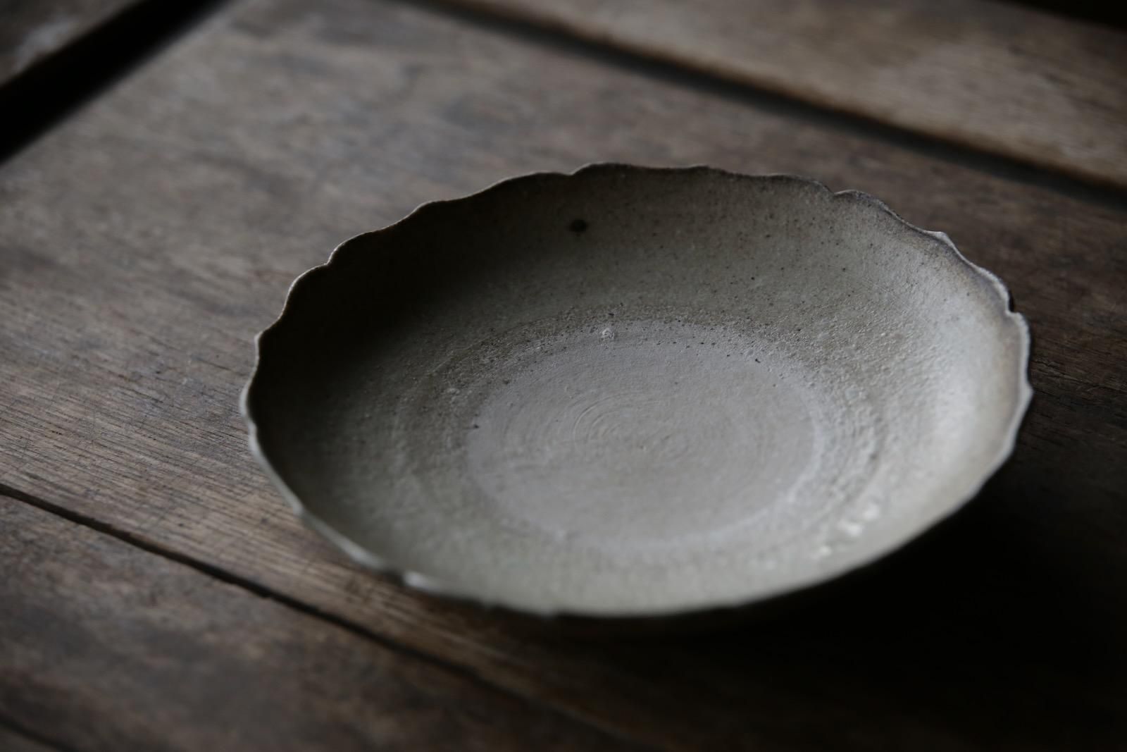 田村文宏 白瓷輪花皿/薪窯 - manufact jam 楓 OnlineStore