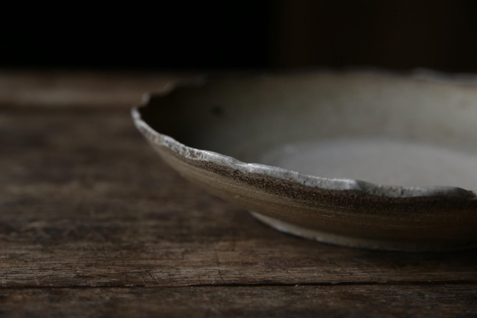 田村文宏 白瓷輪花皿/薪窯 - manufact jam 楓 OnlineStore うつわと