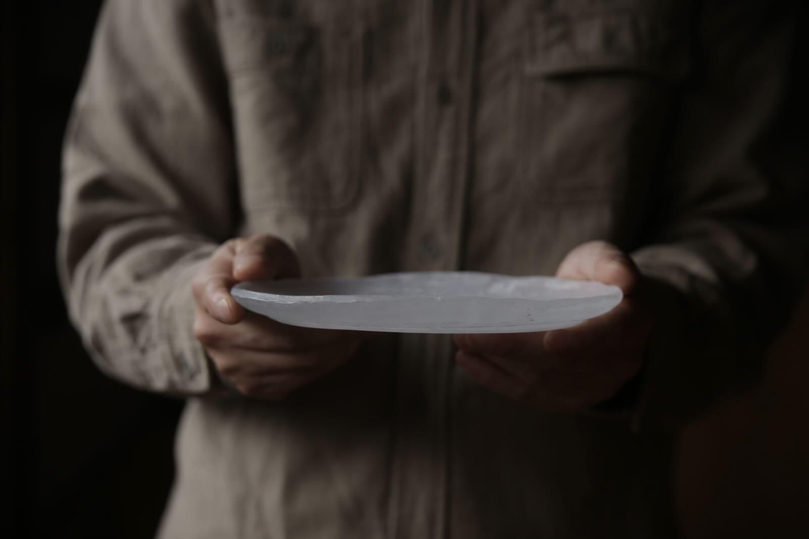 能登朝奈 丸皿プレートφ22 - manufact jam 楓 OnlineStore うつわと