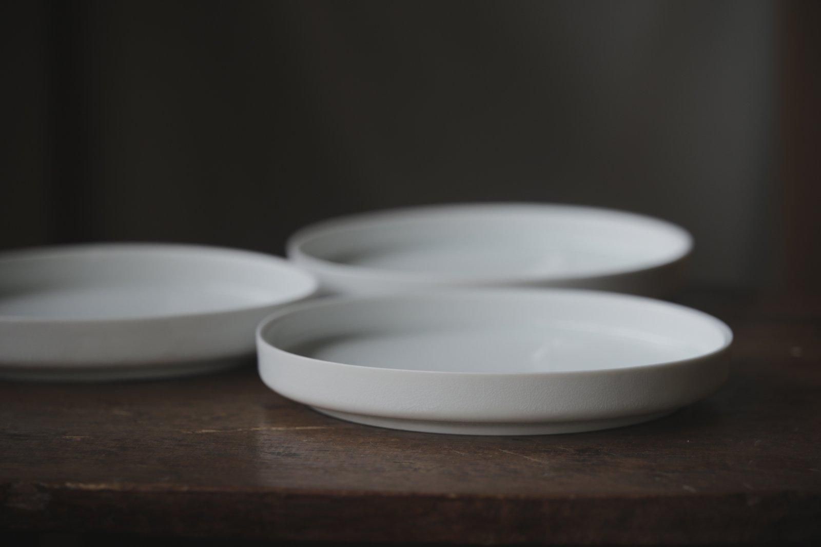 白磁ドラ鉢/大/ツヤ - manufact jam 楓 OnlineStore うつわと